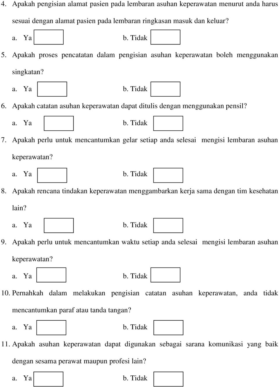Detail Contoh Kuesioner Penelitian Kesehatan Nomer 34