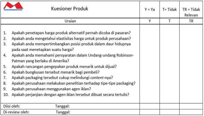 Mengungkap Aliran Informasi Produk Penjualan Online: Studi Kuesioner