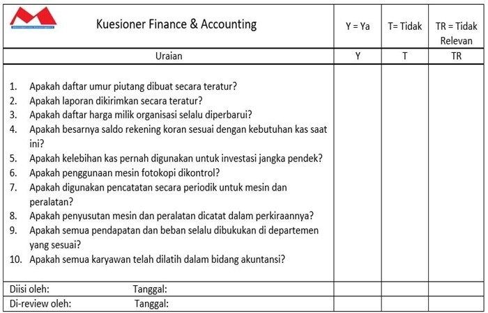 Detail Contoh Kuesioner Sederhana Nomer 13