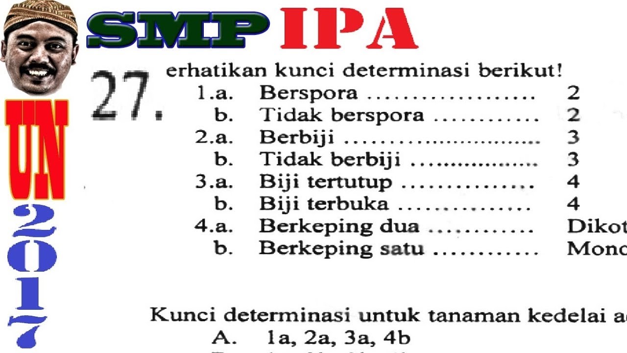 Detail Contoh Kunci Determinasi Tumbuhan Nomer 25