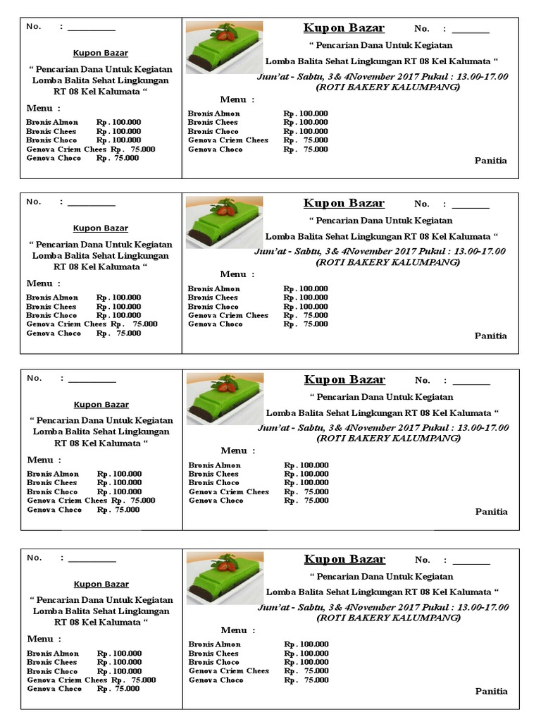 Detail Contoh Kupon Bazar Nomer 10