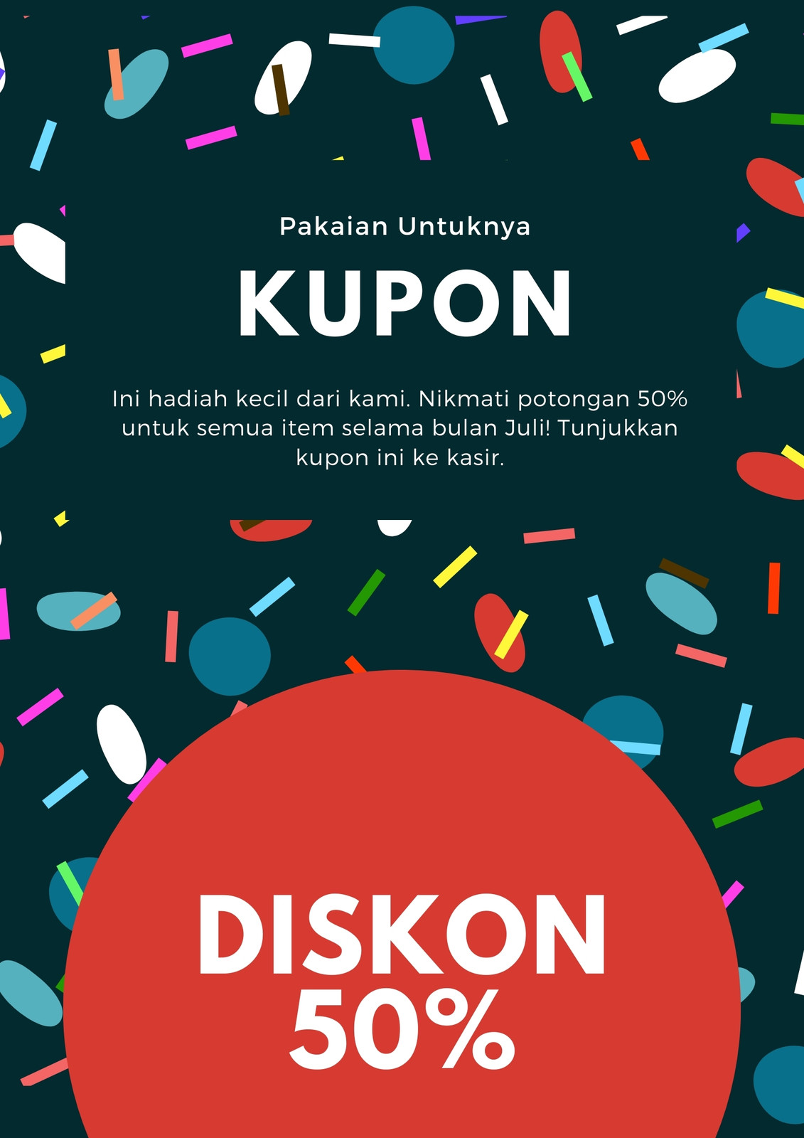 Detail Contoh Kupon Makanan Menarik Nomer 29