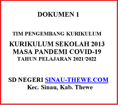 Detail Contoh Kurikulum Sd Nomer 26