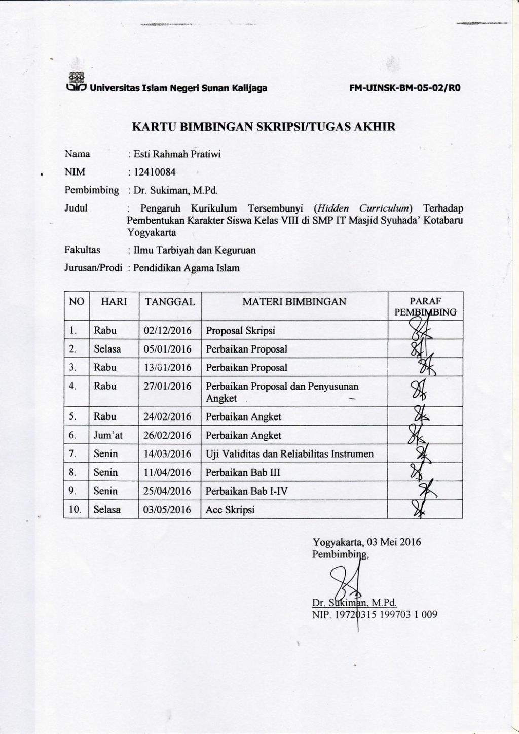 Detail Contoh Kurikulum Tersembunyi Nomer 25