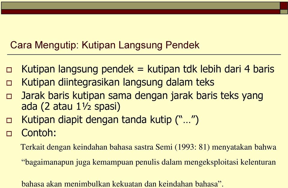 Detail Contoh Kutipan Langsung Lebih Dari 4 Baris Nomer 47