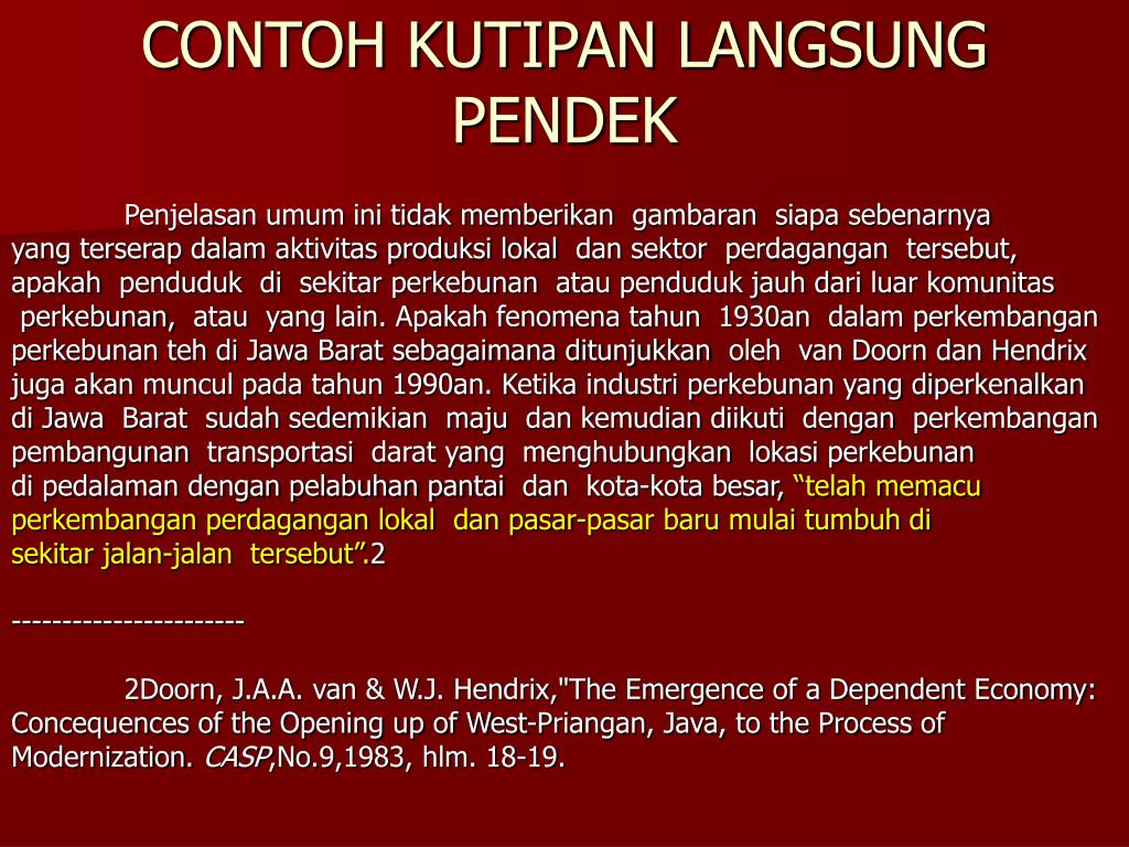 Detail Contoh Kutipan Langsung Panjang Nomer 41