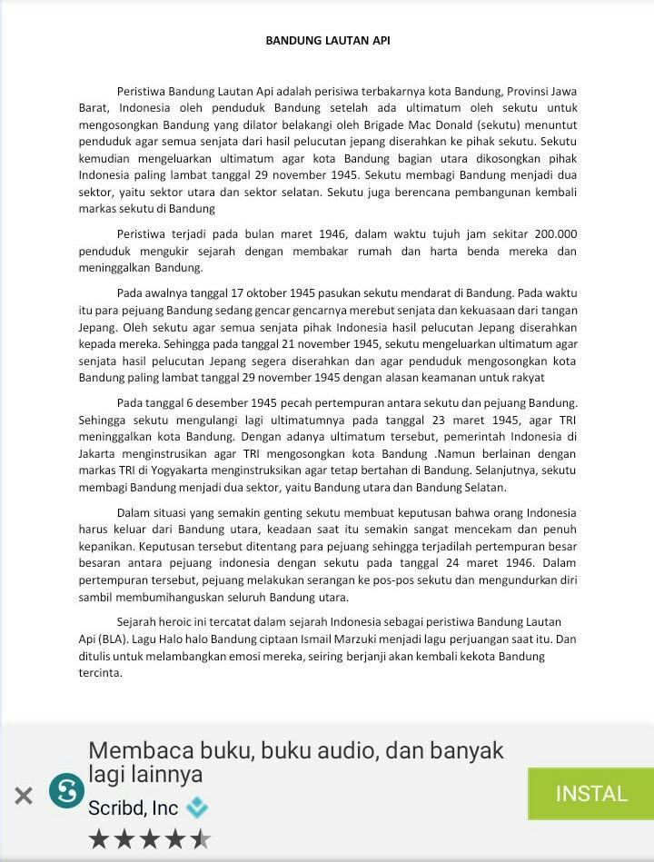 Contoh Kutipan Novel Sejarah - KibrisPDR