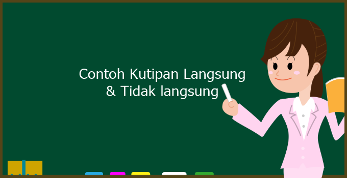 Detail Contoh Kutipan Tidak Langsung Pendek Nomer 35