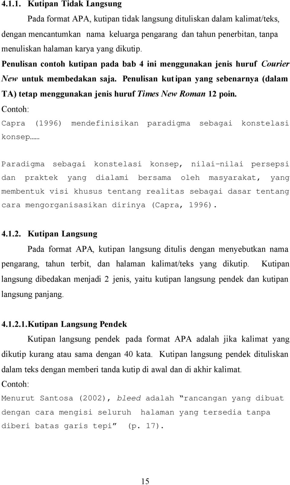 Detail Contoh Kutipan Tidak Langsung Pendek Nomer 46