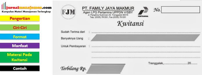 Detail Contoh Kwitansi Atau Kuitansi Nomer 49