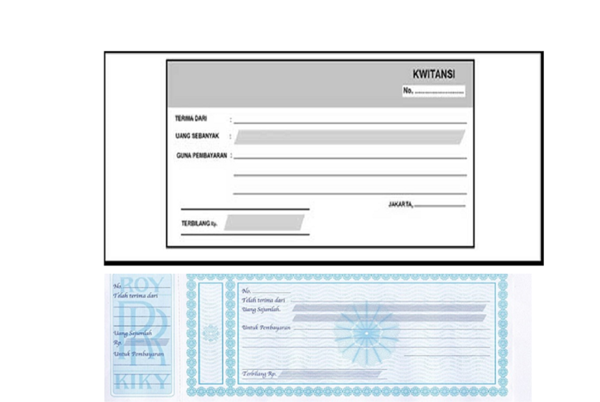 Detail Contoh Kwitansi Atau Kuitansi Nomer 8
