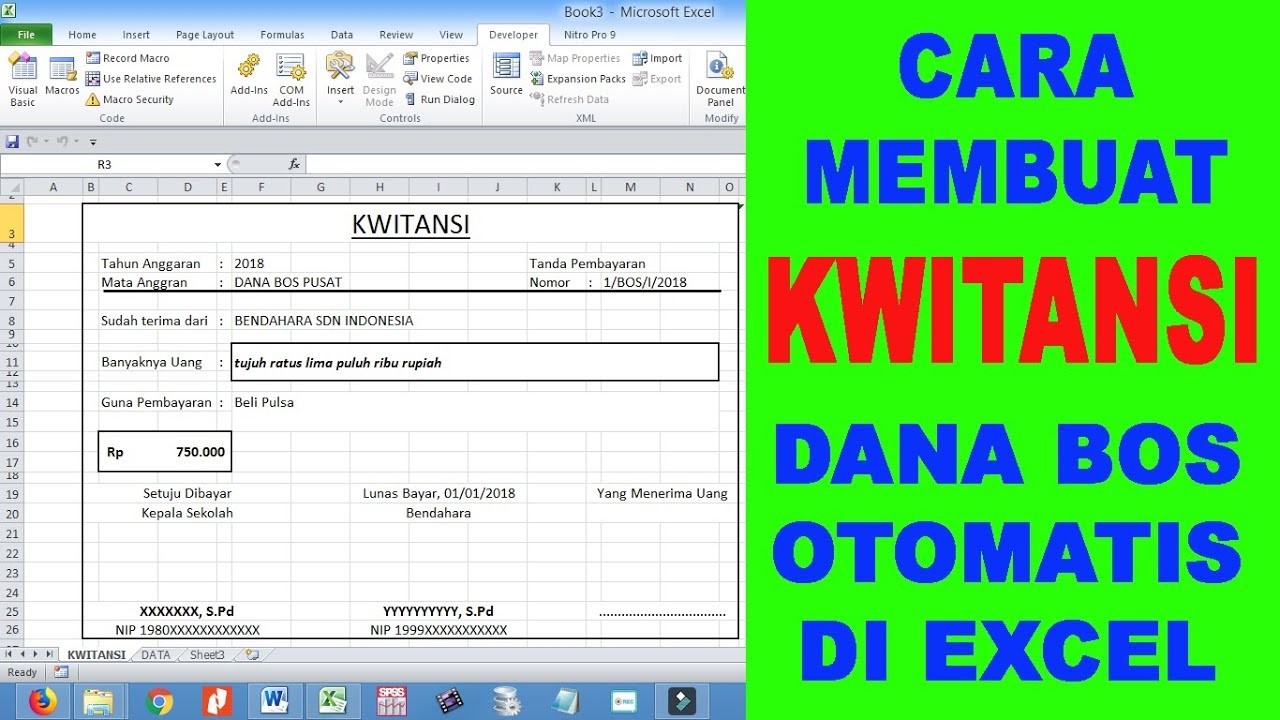 Detail Contoh Kwitansi Bos 2020 Nomer 17