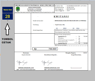 Detail Contoh Kwitansi Bos 2020 Nomer 28