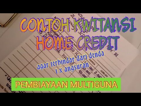 Detail Contoh Kwitansi Home Credit Nomer 50