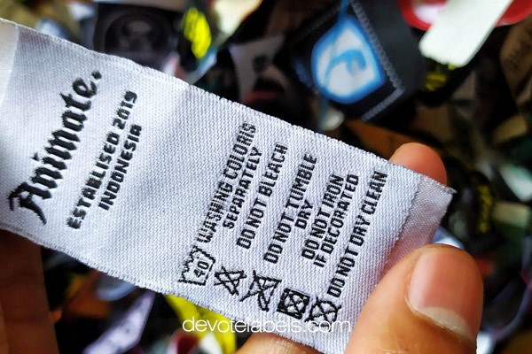 Detail Contoh Label Baju Nomer 22