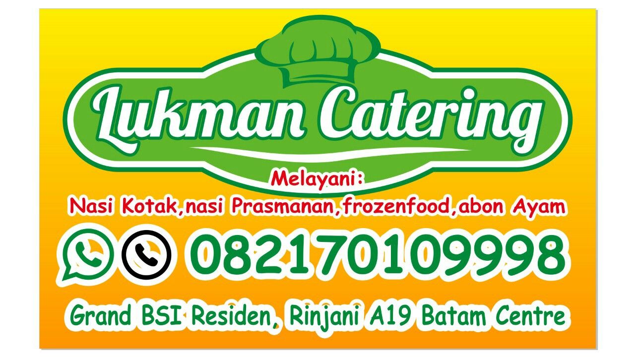 Detail Contoh Label Catering Nomer 49