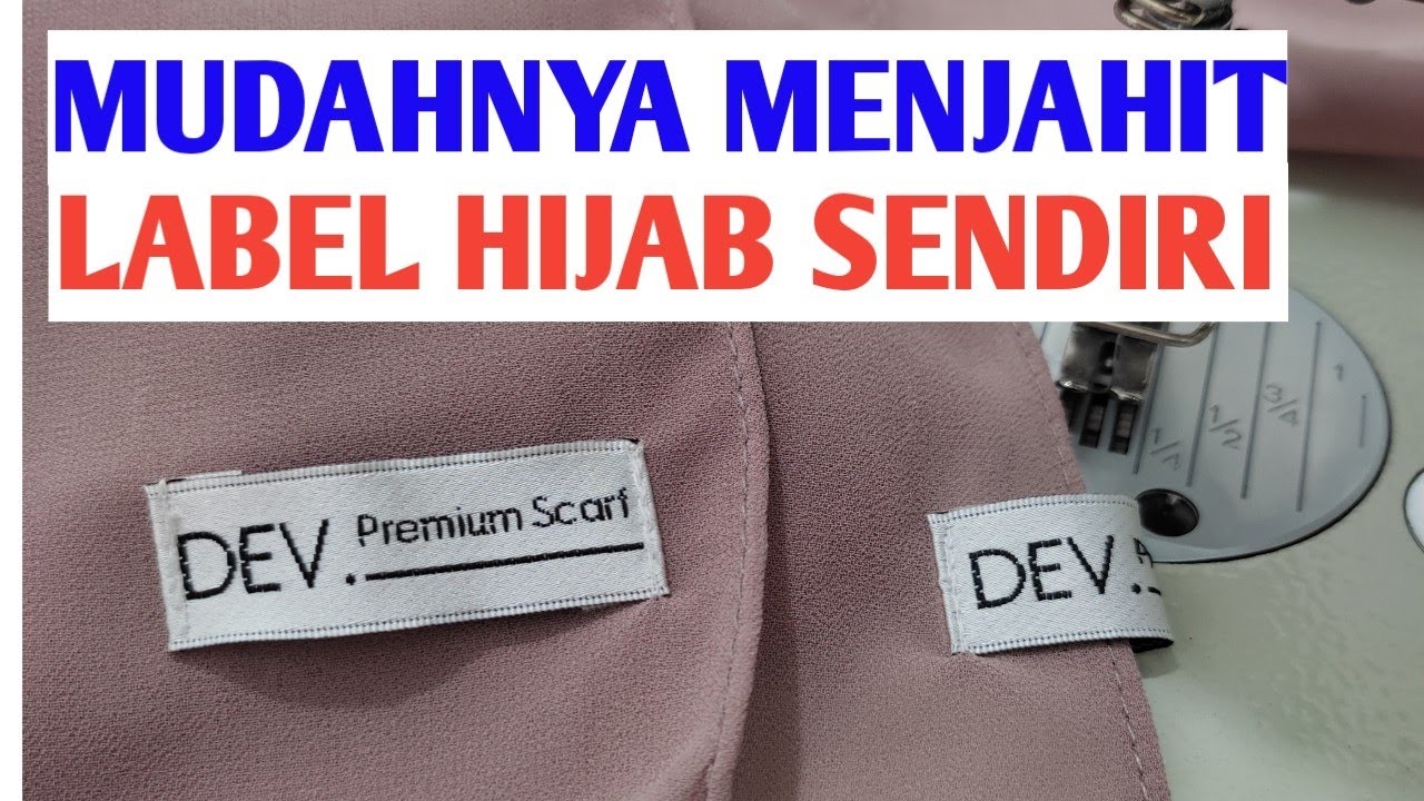 Detail Contoh Label Hijab Nomer 42