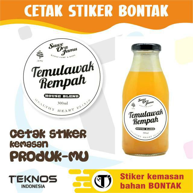 Detail Contoh Label Jamu Nomer 3