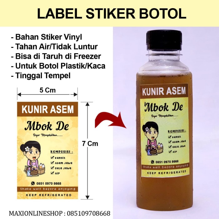 Detail Contoh Label Jamu Nomer 6