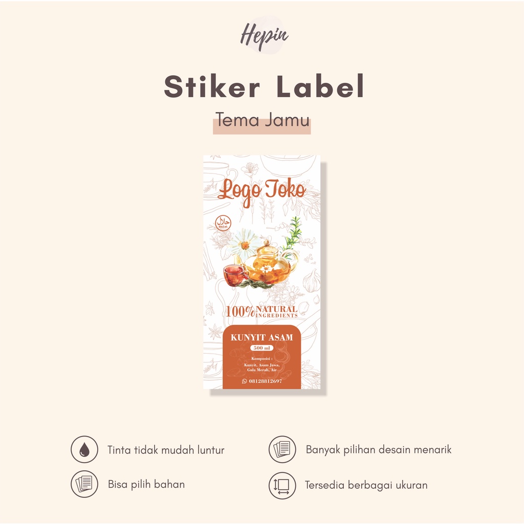 Detail Contoh Label Jamu Nomer 50