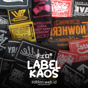 Detail Contoh Label Kaos Sablon Nomer 27