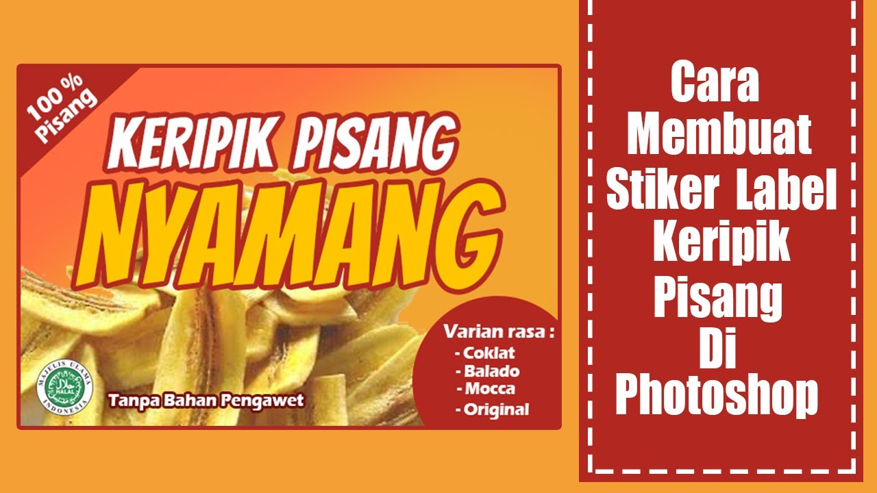 Detail Contoh Label Keripik Pisang Nomer 12