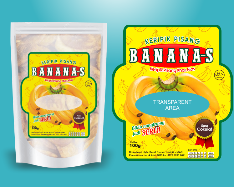 Detail Contoh Label Keripik Pisang Nomer 22