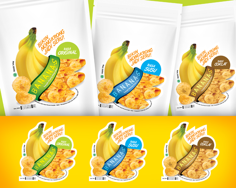 Detail Contoh Label Keripik Pisang Nomer 27