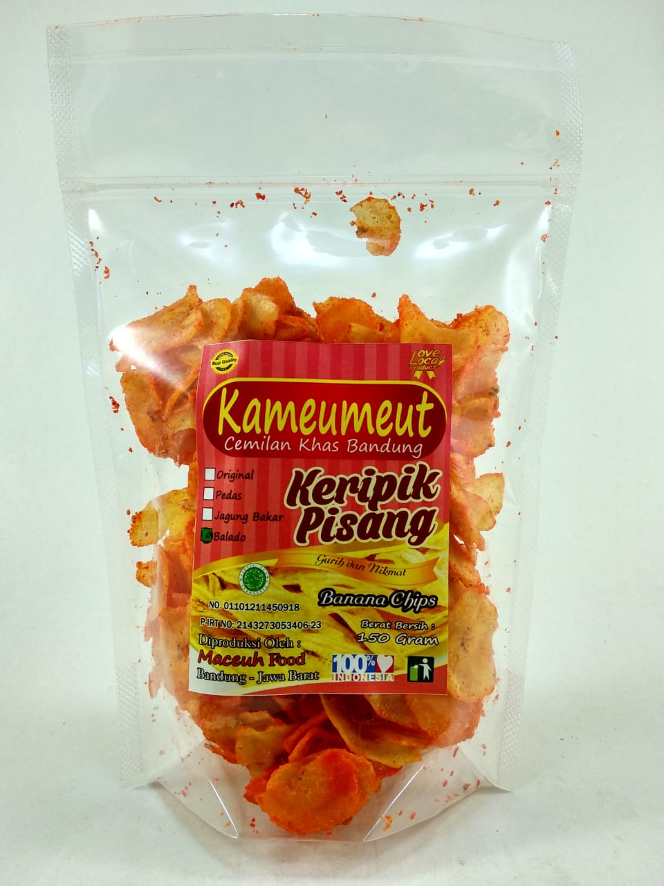 Detail Contoh Label Keripik Pisang Nomer 42