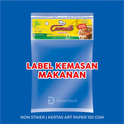 Detail Contoh Label Makanan Makaroni Nomer 24