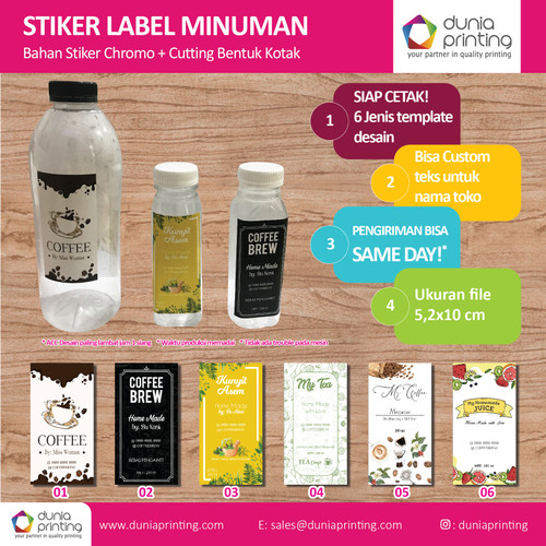 Detail Contoh Label Minuman Botol Nomer 14