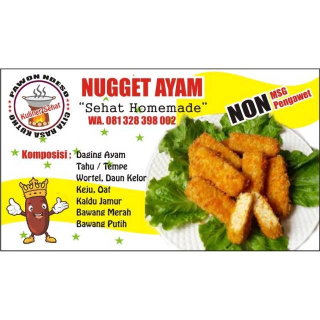 Detail Contoh Label Nugget Ayam Nomer 13