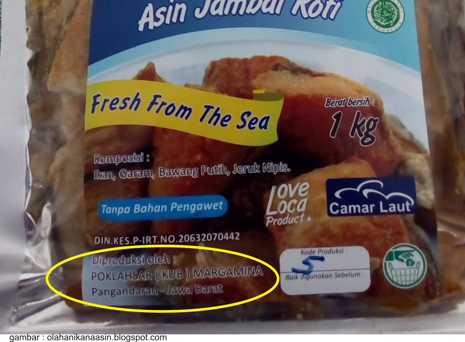 Detail Contoh Label Pakan Ikan Nomer 10