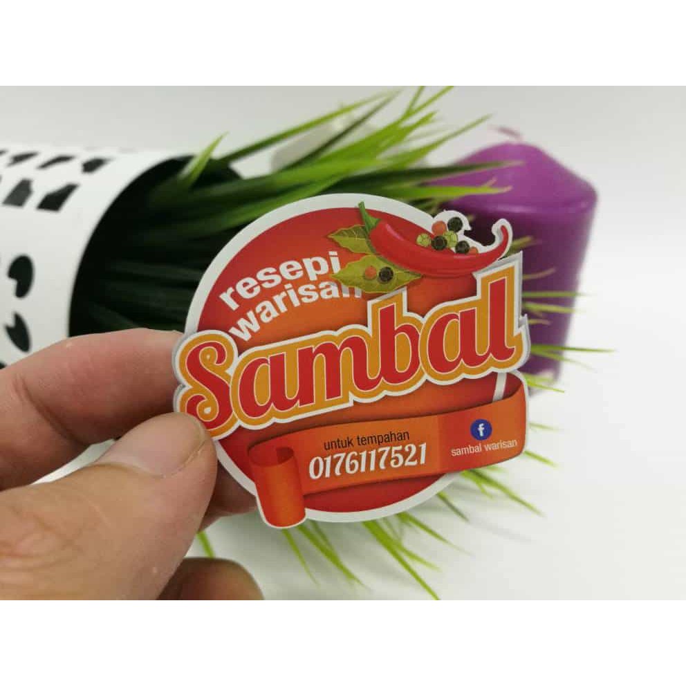 Detail Contoh Label Sambal Nomer 44
