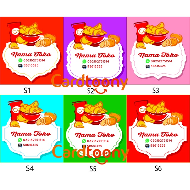 Detail Contoh Label Snack Nomer 28