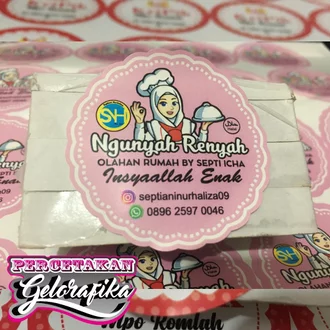 Detail Contoh Label Snack Nomer 42