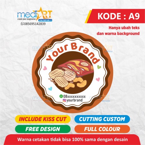 Detail Contoh Label Snack Makanan Ringan Nomer 18