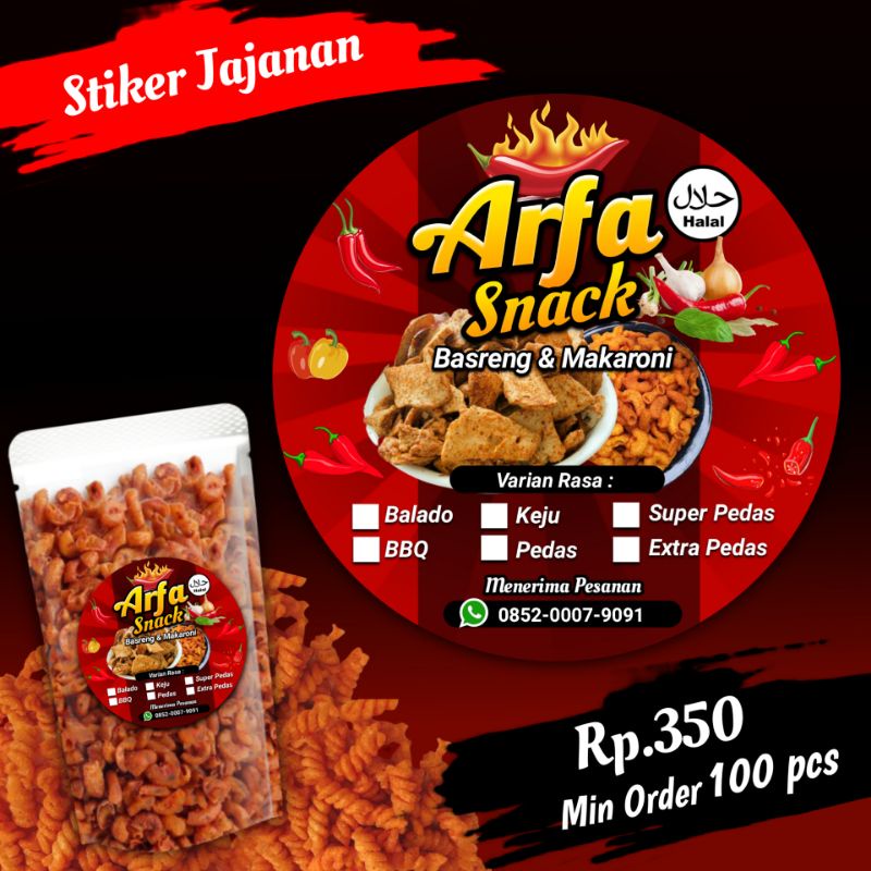 Detail Contoh Label Snack Makanan Ringan Nomer 3