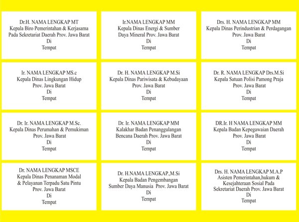 Detail Contoh Label Undangan Pernikahan Nomer 16