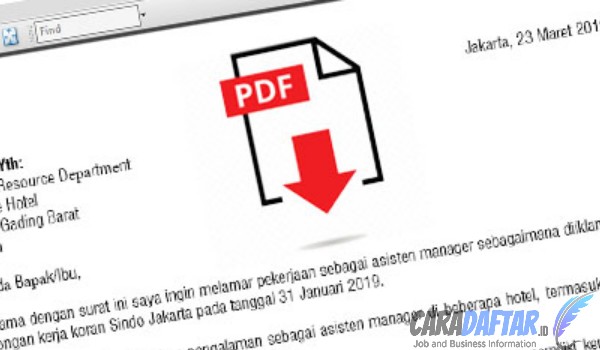 Detail Contoh Lamaran Melalui Email Nomer 41