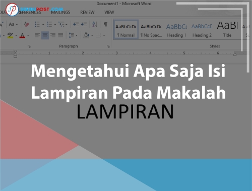 Detail Contoh Lampiran Dalam Makalah Nomer 8