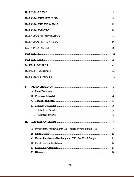 Detail Contoh Lampiran Skripsi Nomer 43