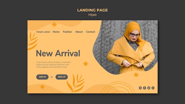 Detail Contoh Landing Page Fashion Nomer 18