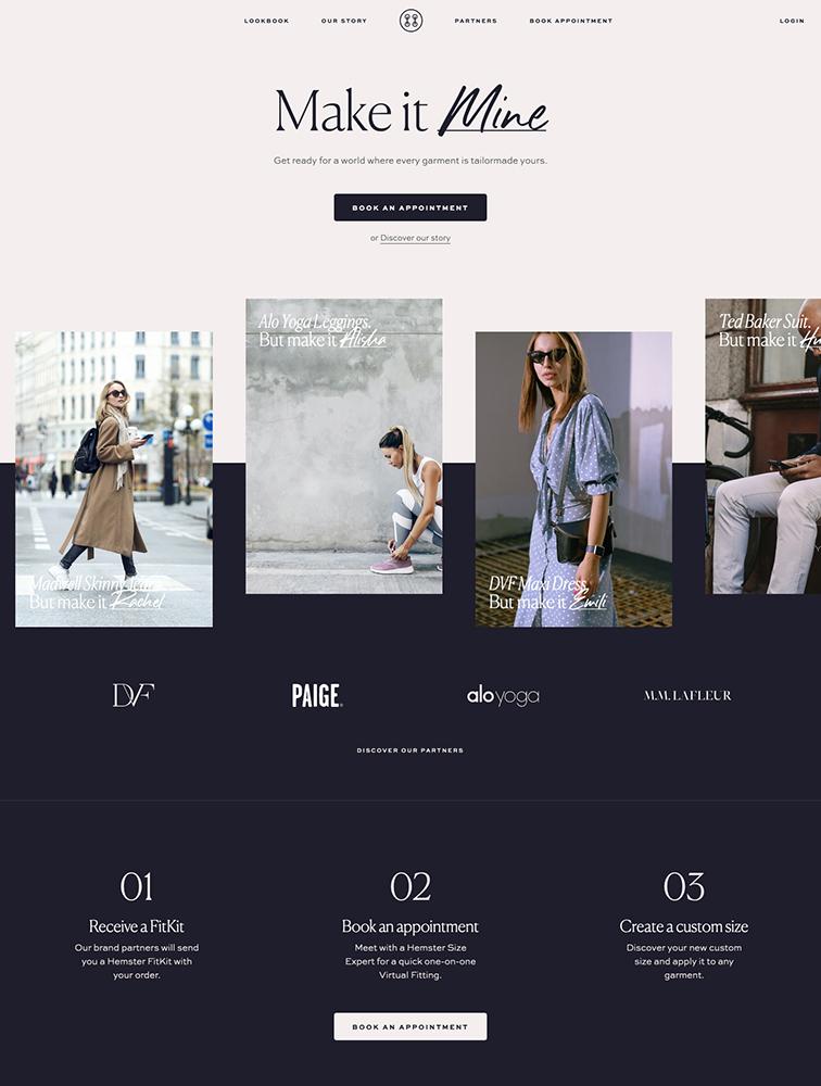 Detail Contoh Landing Page Fashion Nomer 43