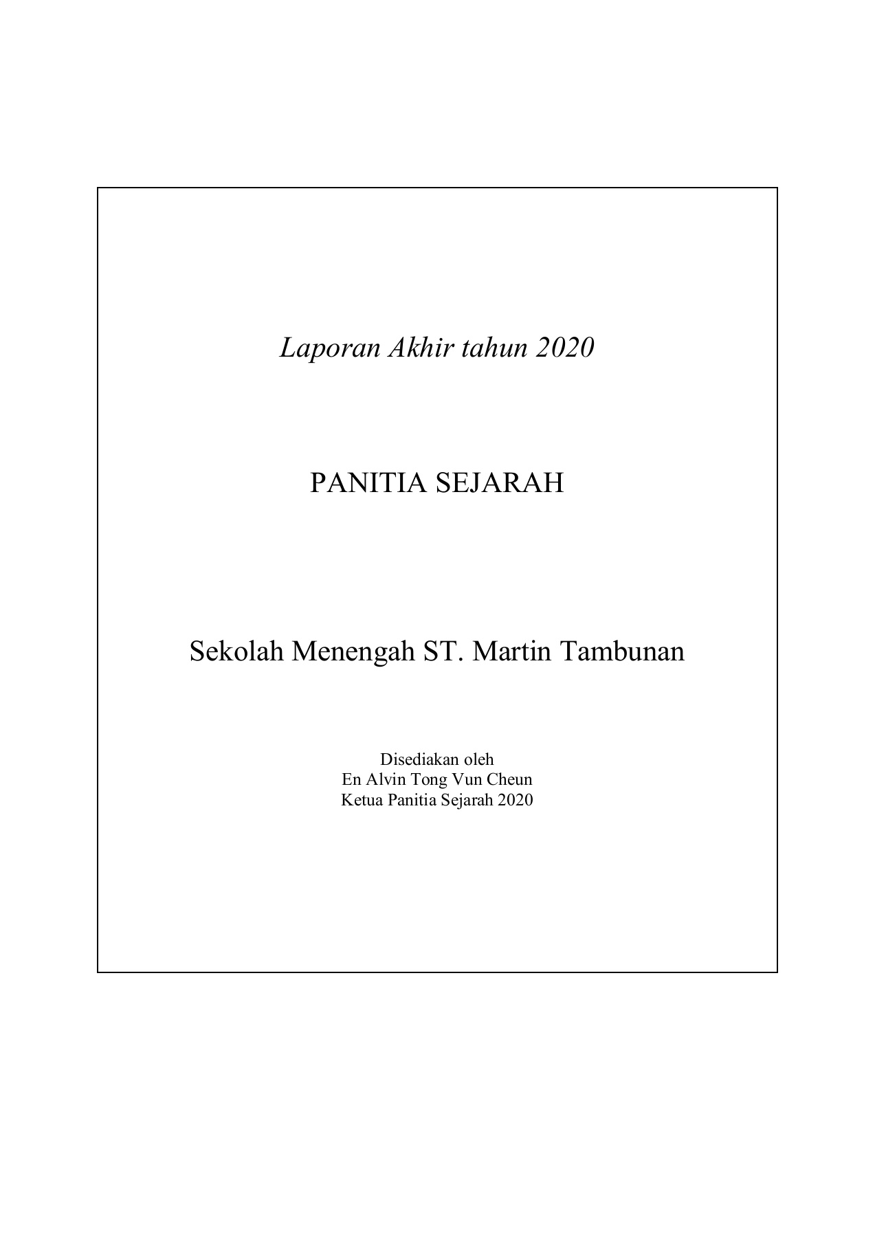 Detail Contoh Laporan Akhir Tahun Nomer 36