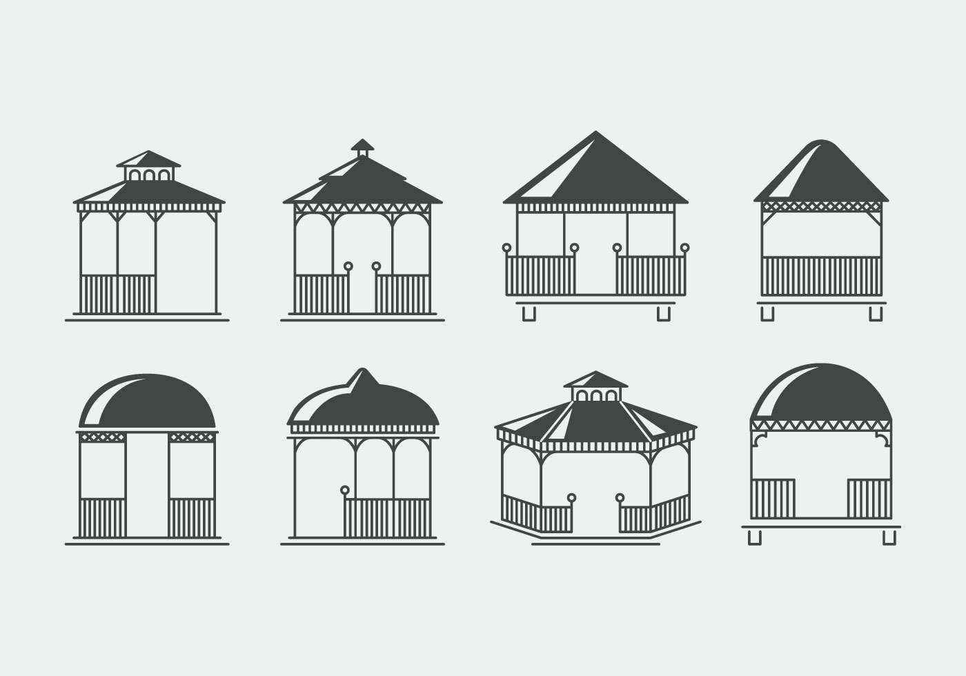 Detail Gambar Vector Gazebo Nomer 15