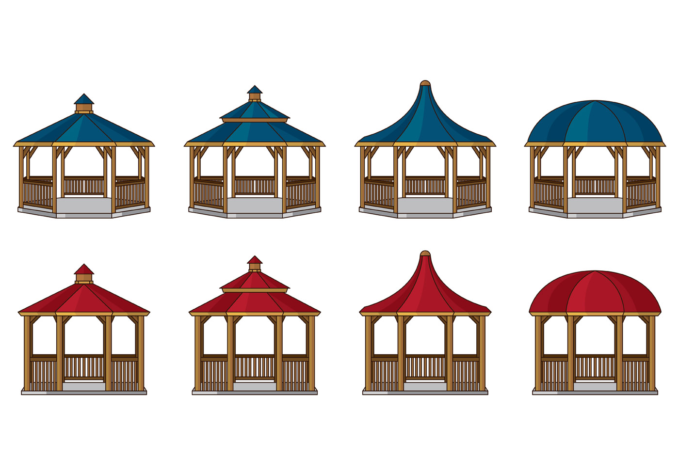 Detail Gambar Vector Gazebo Nomer 23