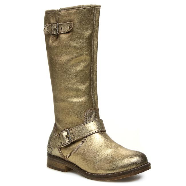 Detail Goldene Stiefel Nomer 14