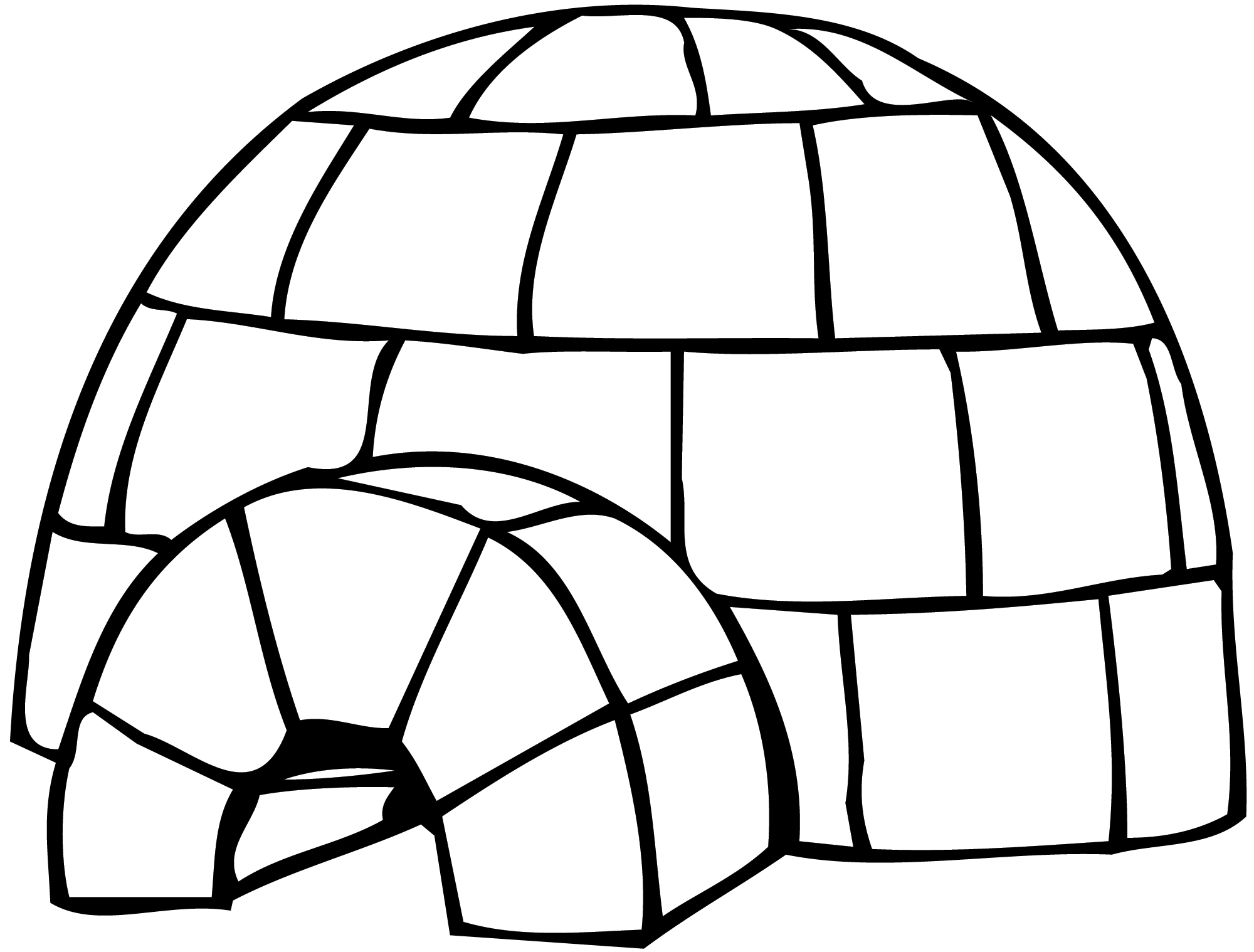 Igloo Illustration - KibrisPDR