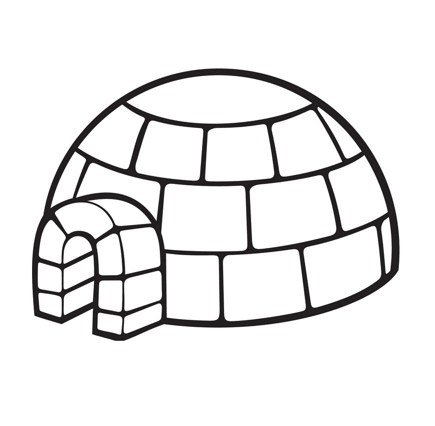 Detail Igloo Illustration Nomer 3